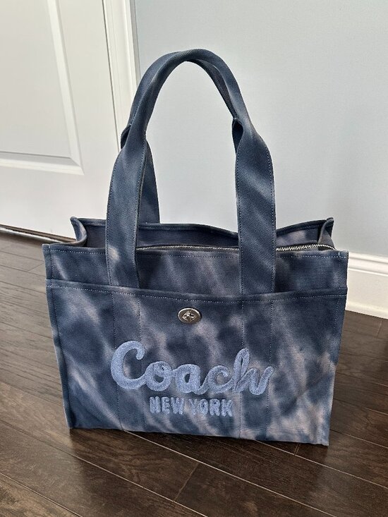 Coach Handbags - Women's Blue Cargo 40 Tie-Dye Tote Bag Style #C2457-CU080 *NWT*